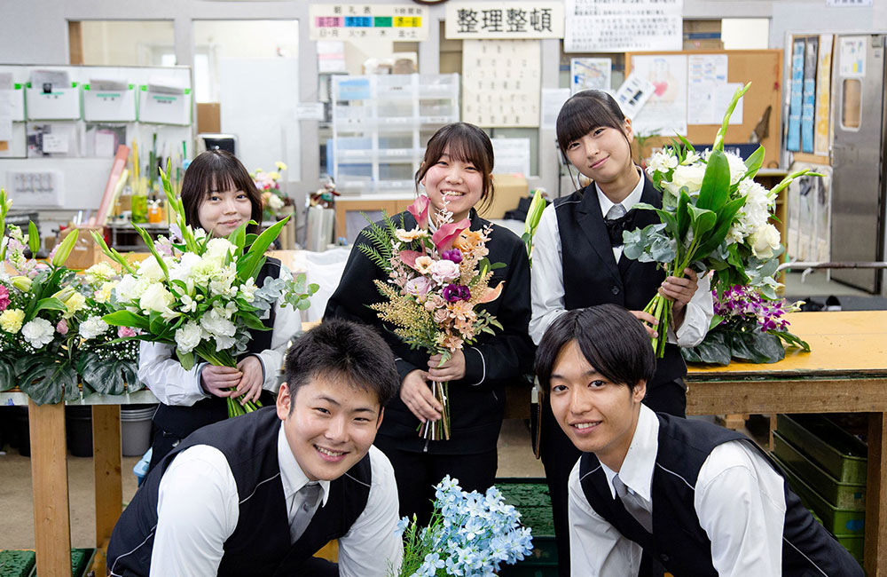 【経験者歓迎】西日本有数の「花の総合サービス企業」で生花経験者を募集!