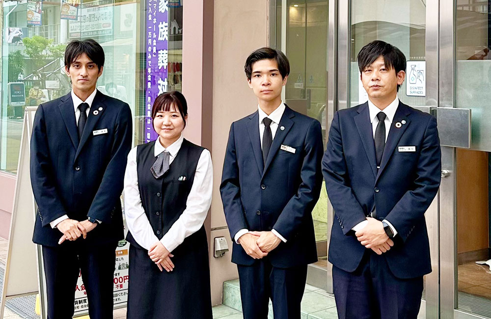 【経験不問/葬祭ディレクター】異業種出身スタッフが活躍中！地域に根ざした町の葬儀社