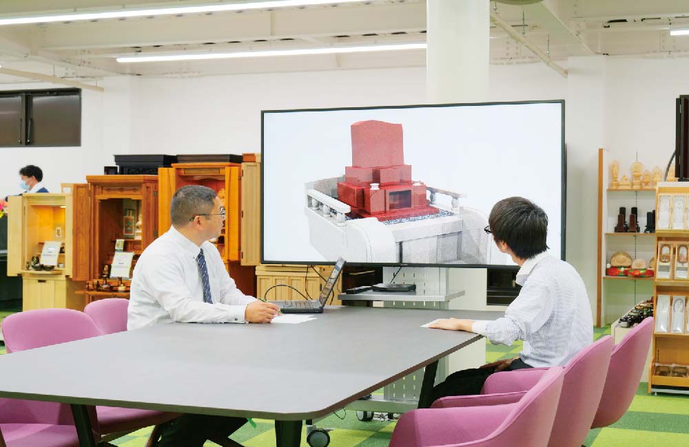 【営業職】未経験者歓迎/墓石仏壇販売営業/無理な販売、ノルマなし