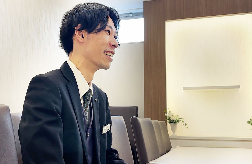 今後の目標について語る株式会社金宝堂